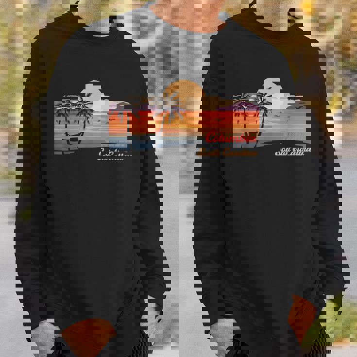 ヴィンテージ コロンビア サウスカロライナビーチ スウェットシャツ 彼への贈り物