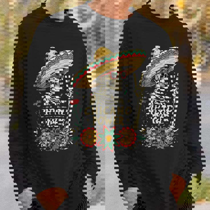 ヴィンテージ チカーノ Día De Los Muertos スウェットシャツ 彼への贈り物