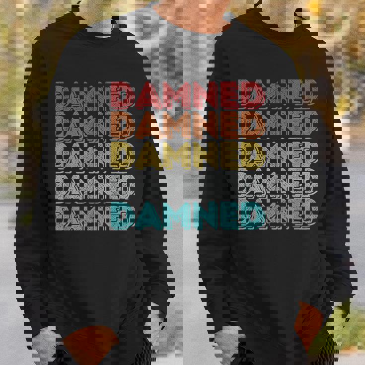 ヴィンテージ レトロ ダムド スウェットシャツ 彼への贈り物