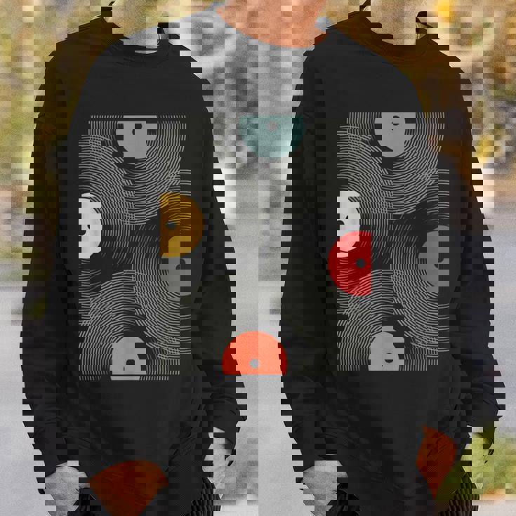 ヴィンテージ レトロレコード レコード モダンアート スウェットシャツ 彼への贈り物