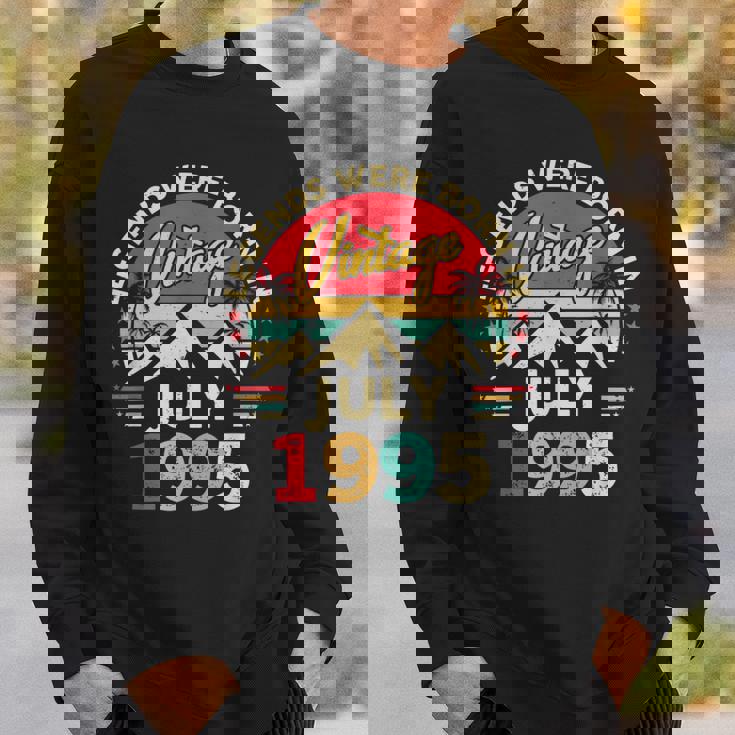 ヴィンテージ30歳の誕生日レジェンドは1995年7月に誕生しました。 スウェットシャツ 彼への贈り物