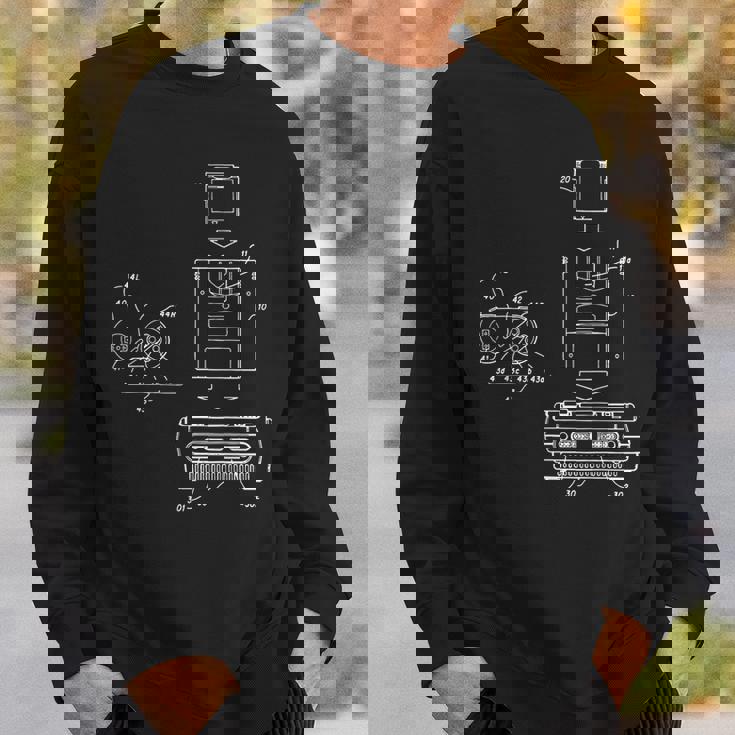 ヴィンテージゲーム図 Tvビデオゲームコンソール レトロチャート スウェットシャツ 彼への贈り物