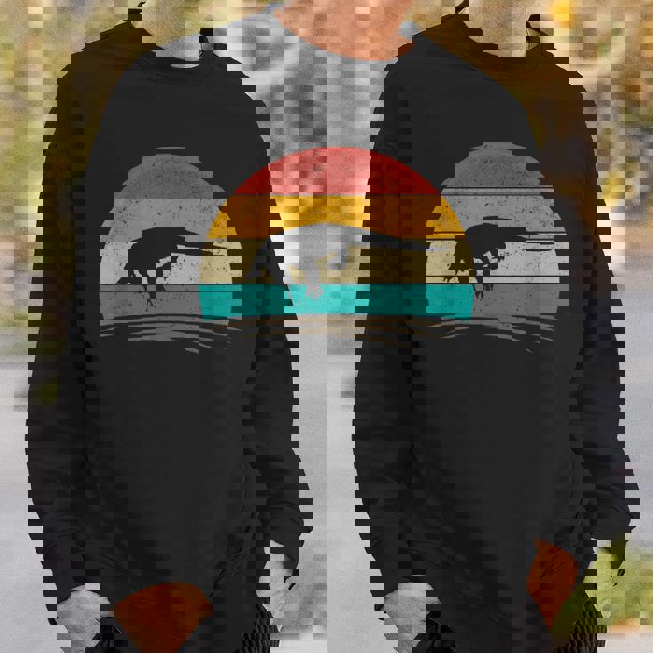 ヴィンテージコモドドラゴン レトロアンティーク調コモドドラゴン スウェットシャツ 彼への贈り物