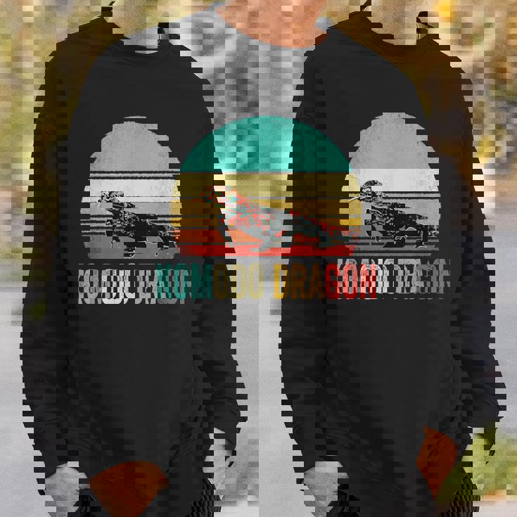 ヴィンテージコモドドラゴンシャツサンセット スウェットシャツ 彼への贈り物