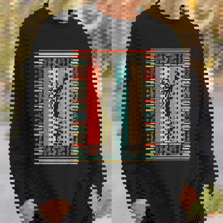 ヴィンテージスタイルのシルエットココペリフルートネイティブアメリカン スウェットシャツ 彼への贈り物