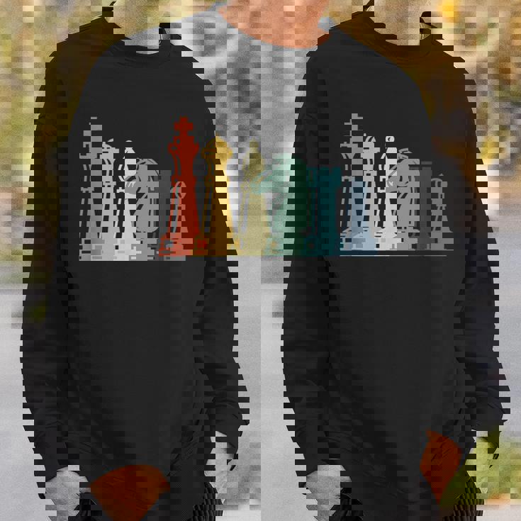 ヴィンテージチェスtシャツ レトロチェスデザイン チェスピース スウェットシャツ 彼への贈り物