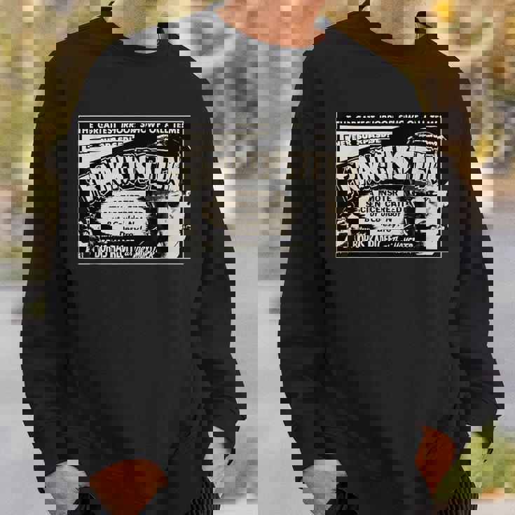 ヴィンテージホラー映画モンスター ハロウィン フランケンシュタインモンスター スウェットシャツ 彼への贈り物