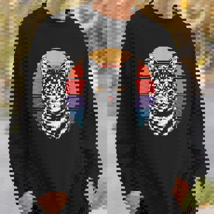 ヴィンテージ猫 スウェットシャツ 彼への贈り物