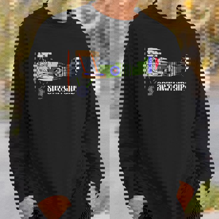 ヴィンテージ複葉機第一次世界大戦イギリス空軍ソッピーススナイプ スウェットシャツ 彼への贈り物