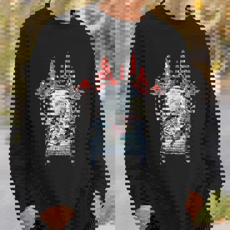 不思議の国のアリス アリスマッシュルーム スウェットシャツ 彼への贈り物