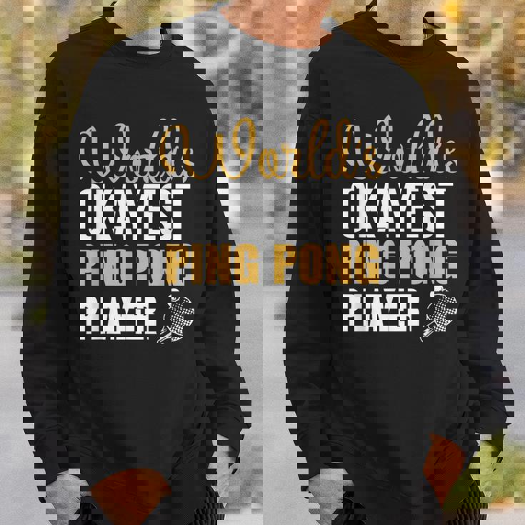 世界で一番大丈夫な卓球選手 スウェットシャツ 彼への贈り物