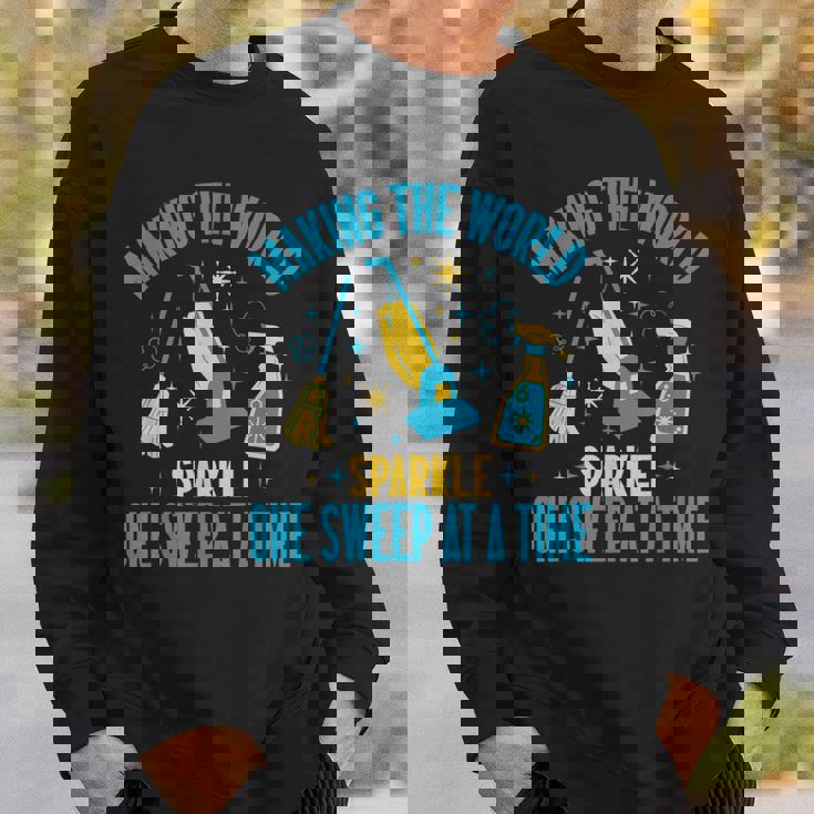 世界を一気に輝かせる 掃除に スウェットシャツ 彼への贈り物