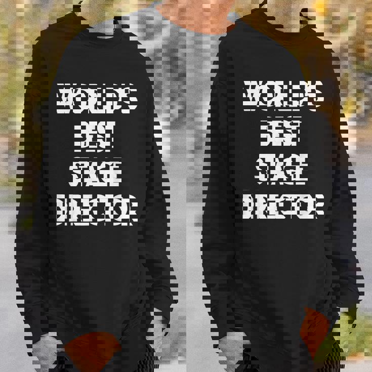 世界最高の舞台監督 スウェットシャツ 彼への贈り物