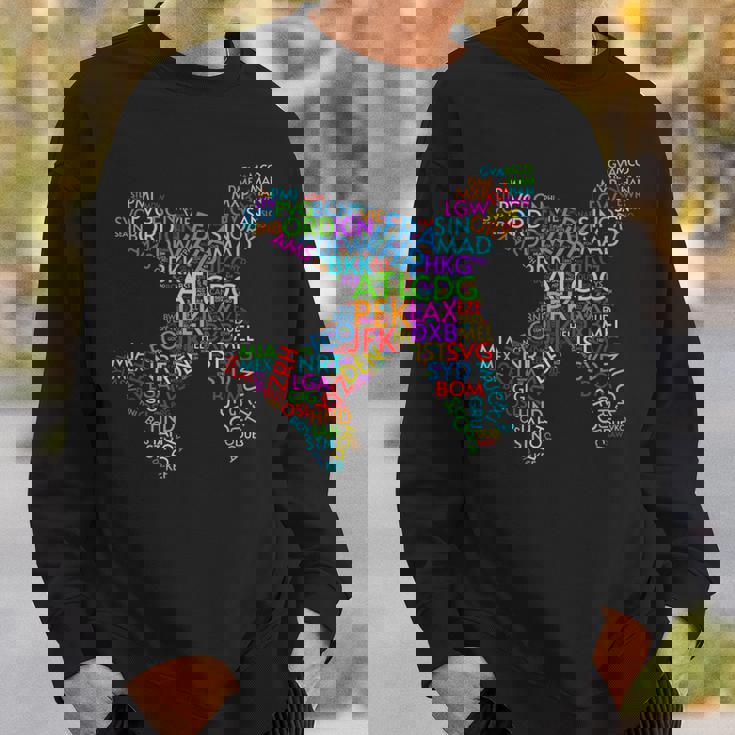世界空港コード スウェットシャツ 彼への贈り物