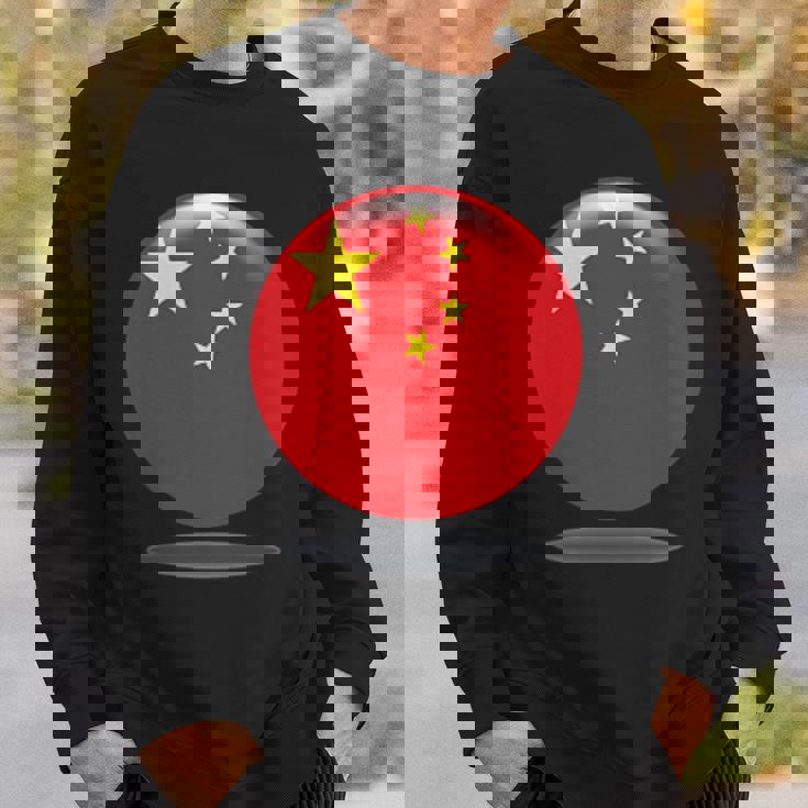 中国国旗サークル 中国人と中国を愛する方 スウェットシャツ 彼への贈り物