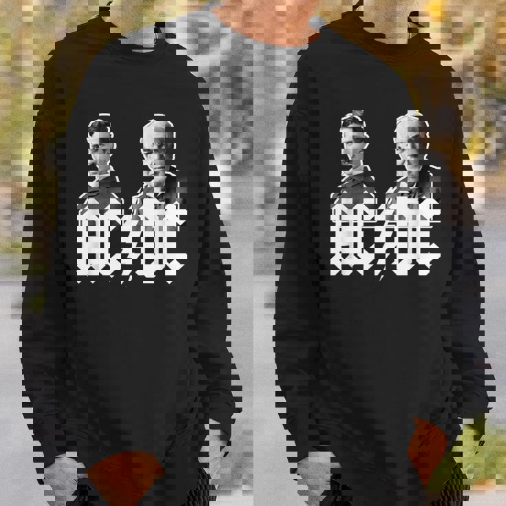 交互対直流電流 スウェットシャツ 彼への贈り物