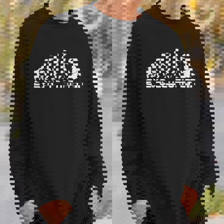 人生の進化と総合格闘技 総合格闘技 スウェットシャツ 彼への贈り物