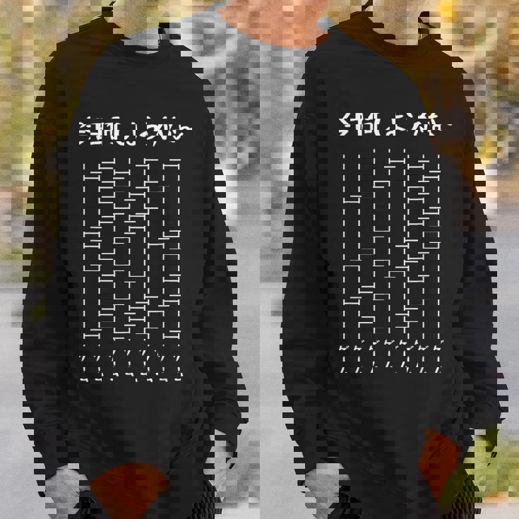 今日何しようかなー あみだくじの面白ネタ ゲーム あみだくじ ギャグ ジョーク ゲーム好き Pcゲーム おもしろ スウェットシャツ 彼への贈り物