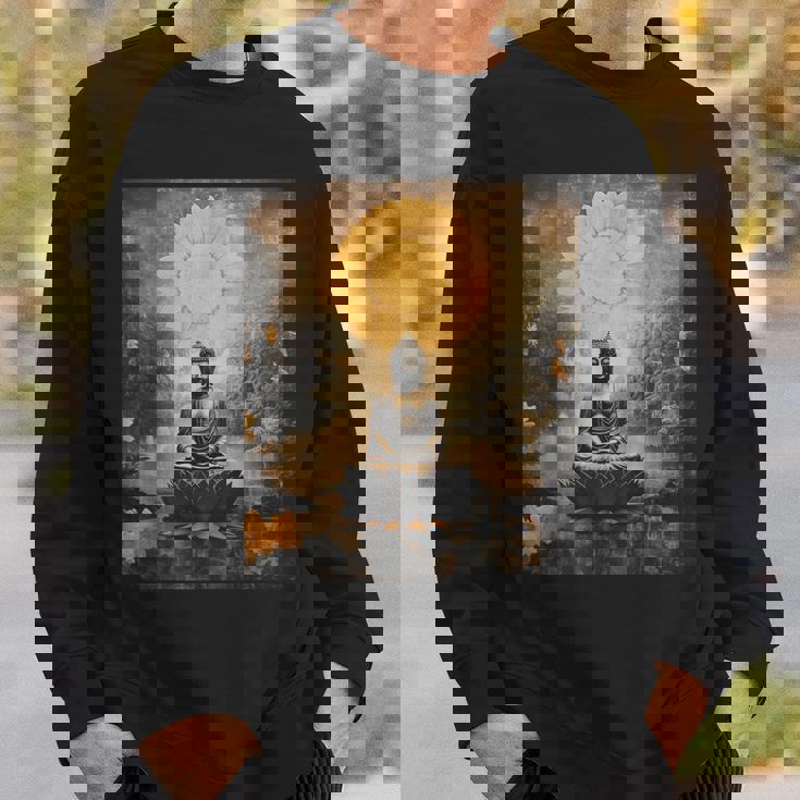 仏陀レトロ スウェットシャツ 彼への贈り物