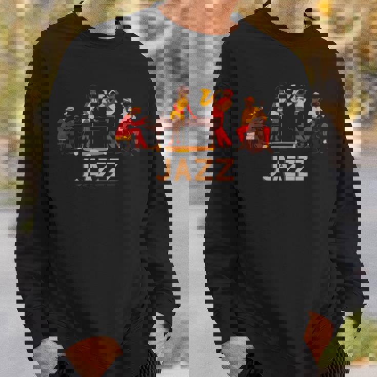 伝説のジャズアーティスト歌手 I Love Jazz スウェットシャツ 彼への贈り物