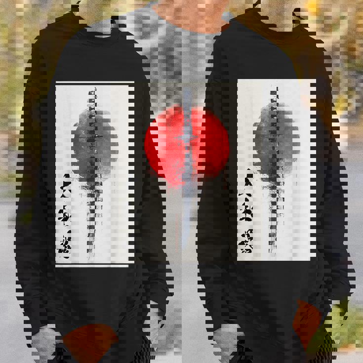 侍 日本魂 忍者 日本刀 スウェットシャツ 彼への贈り物