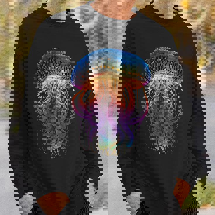 光るクラゲ スウェットシャツ 彼への贈り物