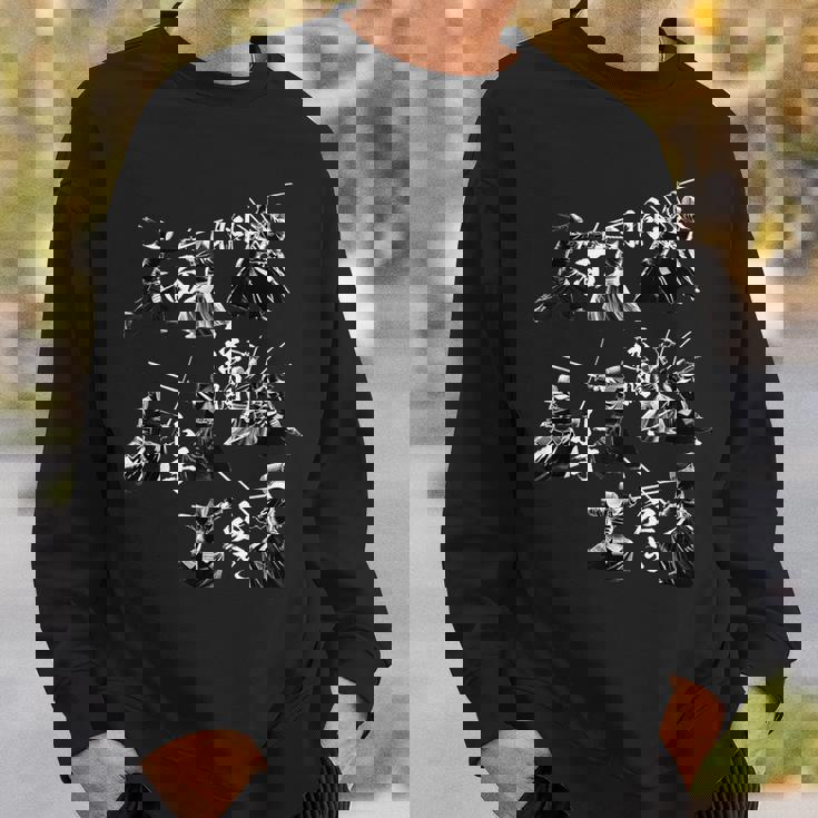 剣道 面白いtシャツ 一本 イラスト 剣道部 剣士 剣術 おもしろ 面白い 服 オリジナル おもしろグッズ ネタ 道場 スウェットシャツ 彼への贈り物