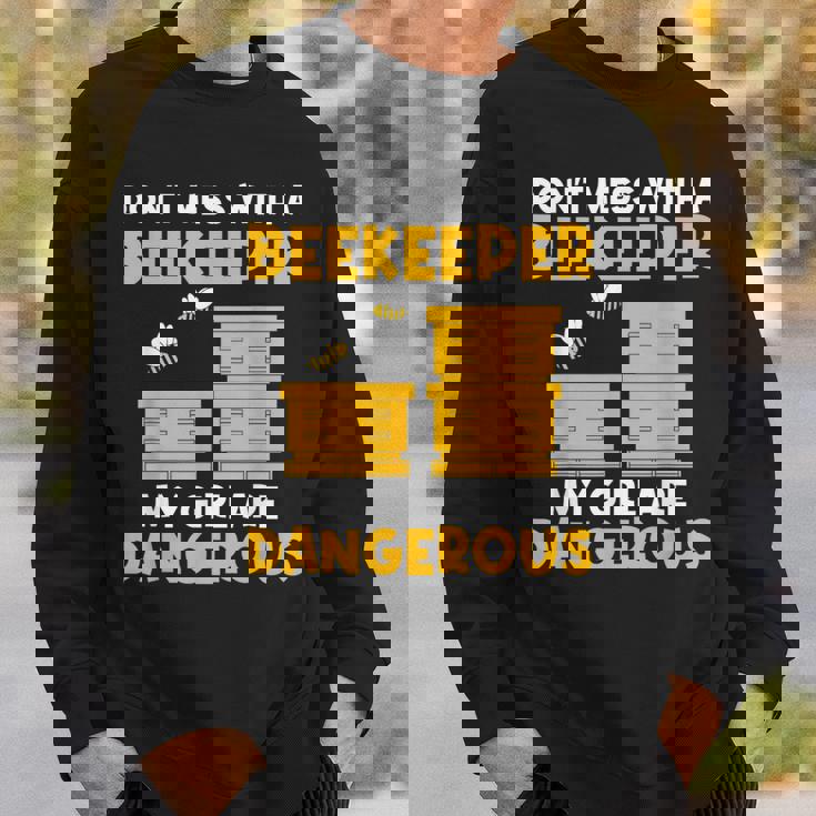 収穫養蜂家 これらを植えてミツバチを救いましょう スウェットシャツ 彼への贈り物