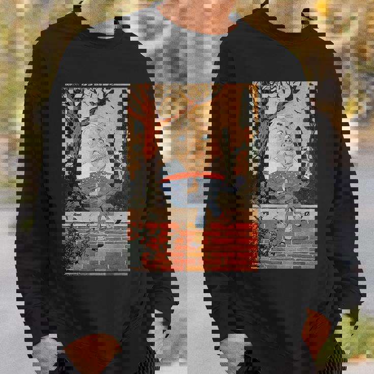 古典的なおとぎ話の保育園は壁にハンプティダンプティ土をライムズ スウェットシャツ 彼への贈り物