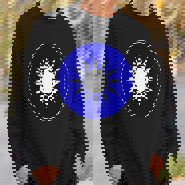 台湾空軍 ラウンドデル 旗 台湾武装部隊 スウェットシャツ 彼への贈り物