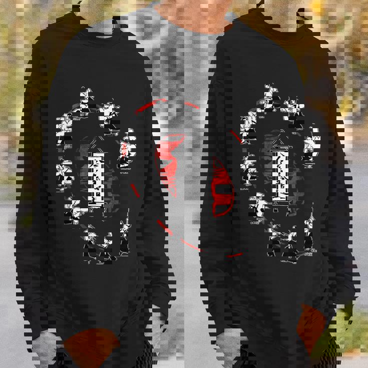 合気道道道場 合気道トレーニング スウェットシャツ 彼への贈り物