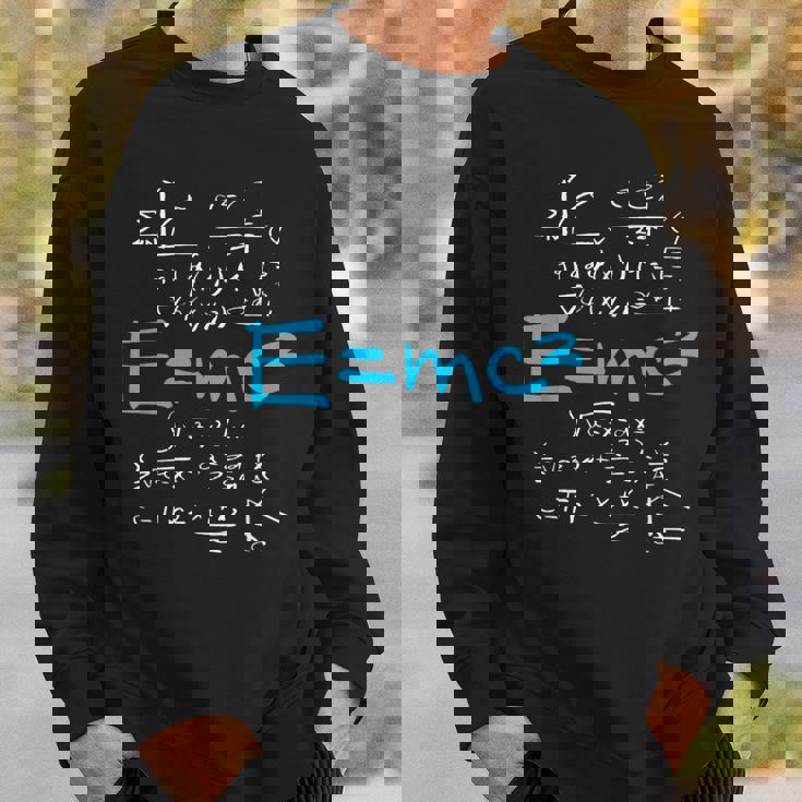 同等フォーミュラ EMc2 質量エネルギー スウェットシャツ 彼への贈り物
