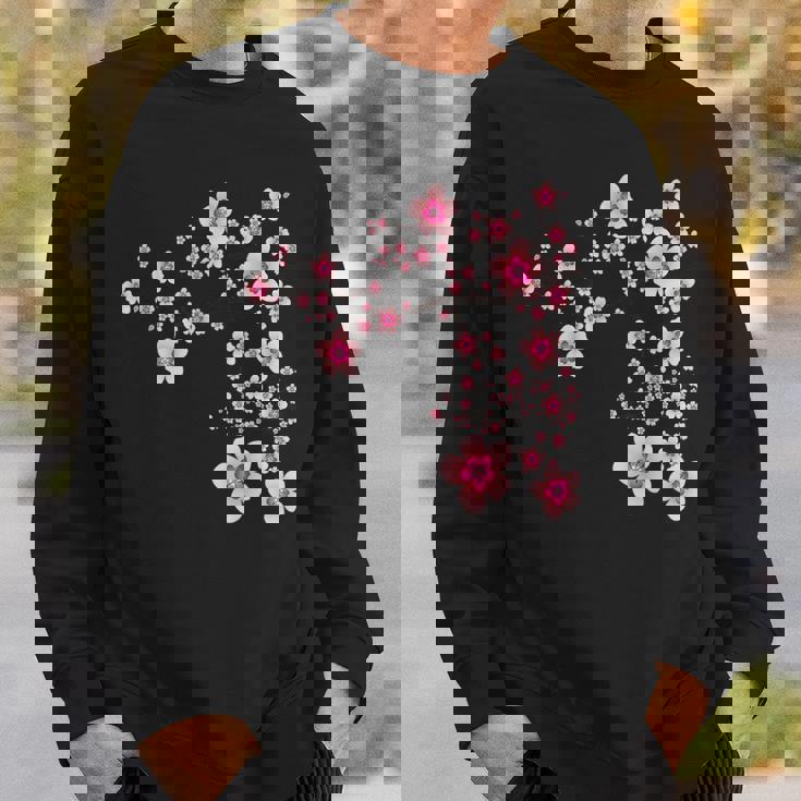 咲く桜 日本 桜 花 喜び スウェットシャツ 彼への贈り物