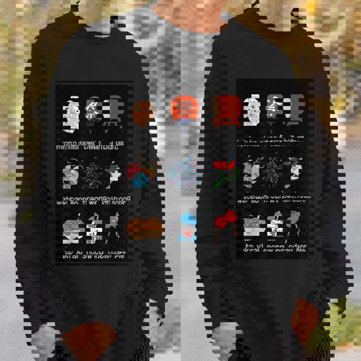 夏祭り ひょっとこ うちわ 太鼓 水風船 花火 金魚すくい たこ焼き かき氷 りんご飴 スウェットシャツ 彼への贈り物