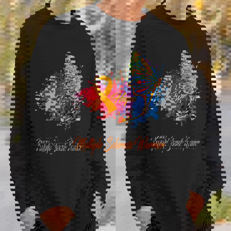 多発性硬化症の認識 スウェットシャツ 彼への贈り物