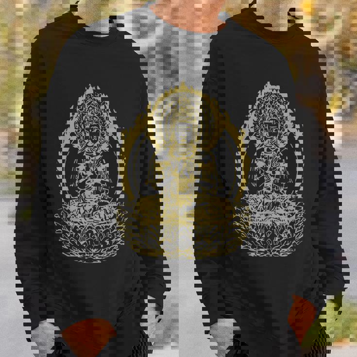 大日如来 マハヴァイローチャナ 仏陀 真言天台 スウェットシャツ 彼への贈り物