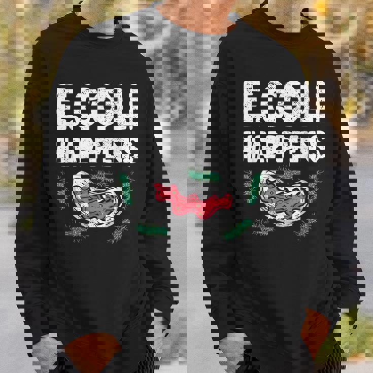 大腸菌で起こる細菌微生物学細菌学 スウェットシャツ 彼への贈り物