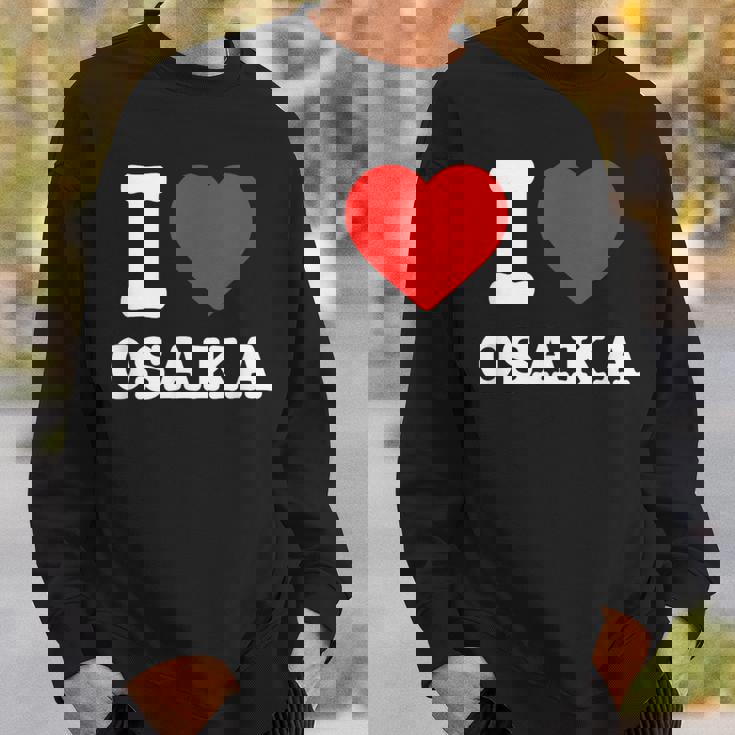 大阪大好き I Love Osaka スウェットシャツ 彼への贈り物