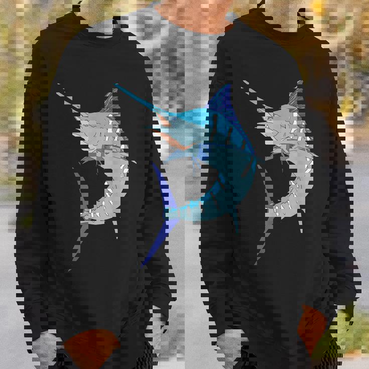 太刀魚 スポーツ フィッシング カジキ カジキ ビルフィッシュ ホビー スウェットシャツ 彼への贈り物