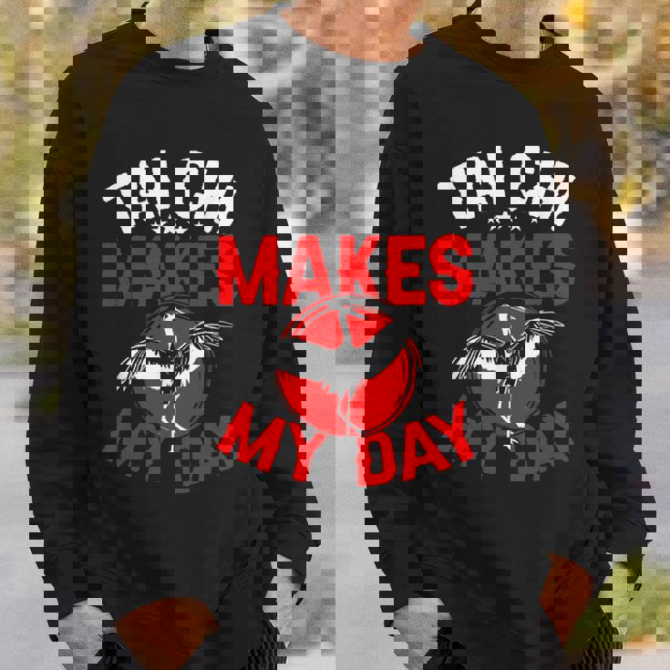 太極拳は私の日をつくる 太極拳 スウェットシャツ 彼への贈り物