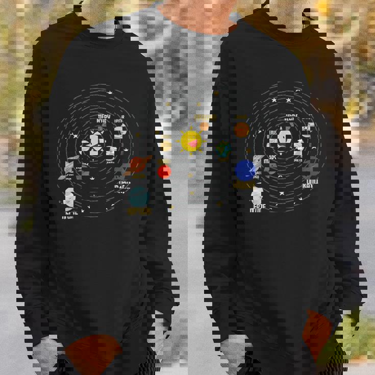 宇宙飛行士 宇宙 惑星 太陽系 スウェットシャツ 彼への贈り物