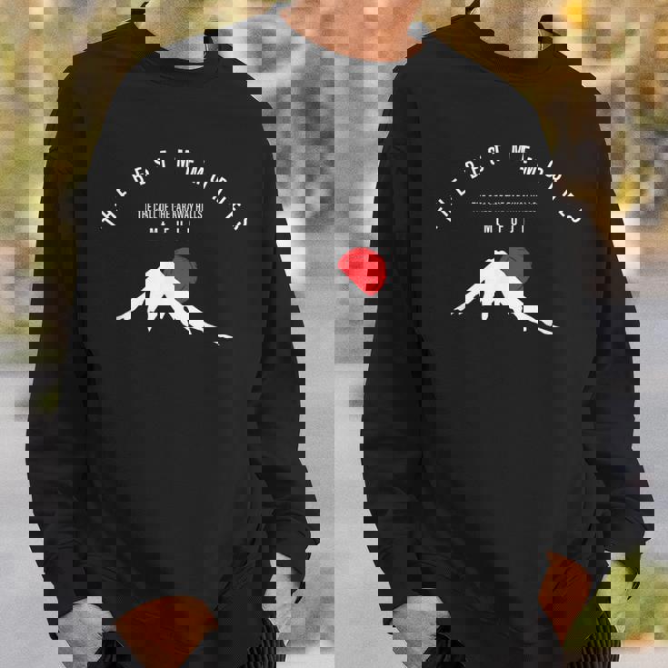 富士山 美しい 日本の山 おしゃれ 朝日 日の出 想い出 お土産 スウェットシャツ 彼への贈り物