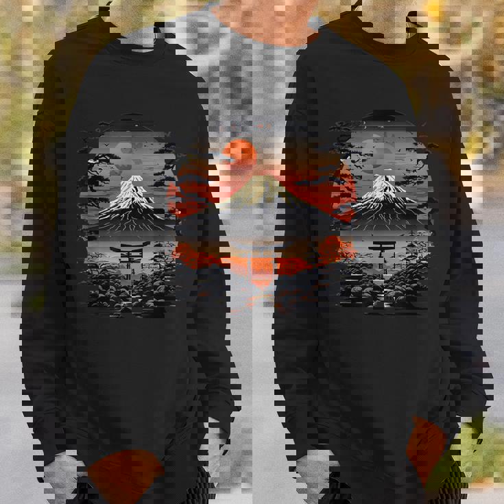 富士山アート スウェットシャツ 彼への贈り物