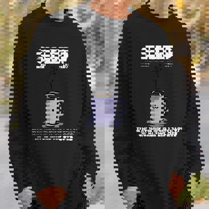 寝るマグカップ スウェットシャツ 彼への贈り物