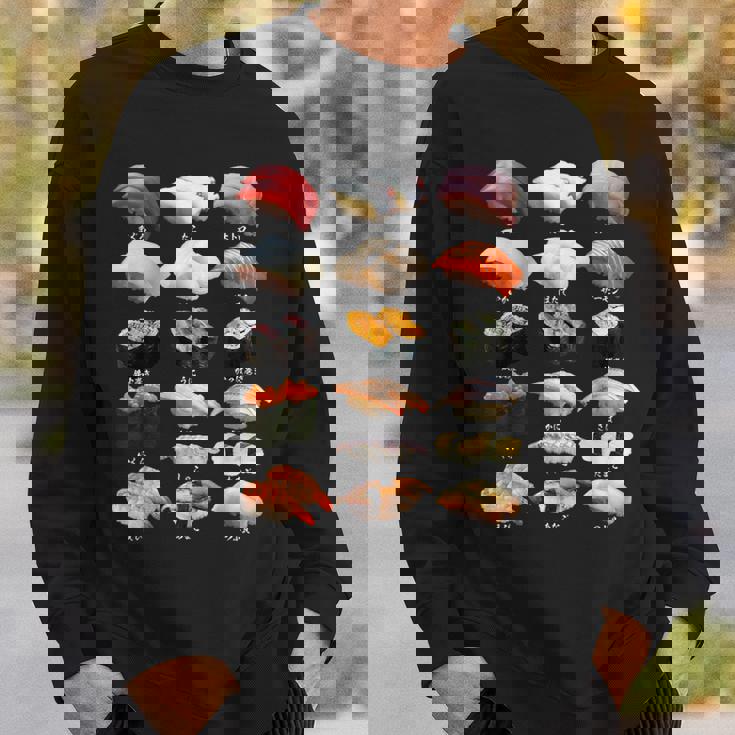 寿司 ネタ 面白いtシャツ おもしろ 食べ物 文字入り メンズ 面白い 服 オリジナル グッズ 文字tシャツ プレゼント スウェットシャツ 彼への贈り物