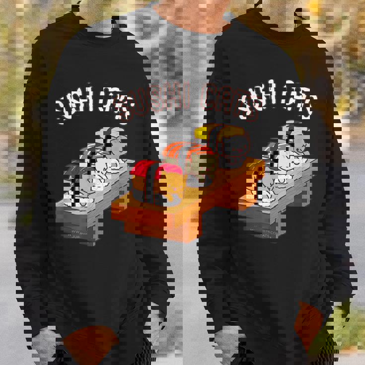 寿司猫 まぐろ 酒たまご スウェットシャツ 彼への贈り物