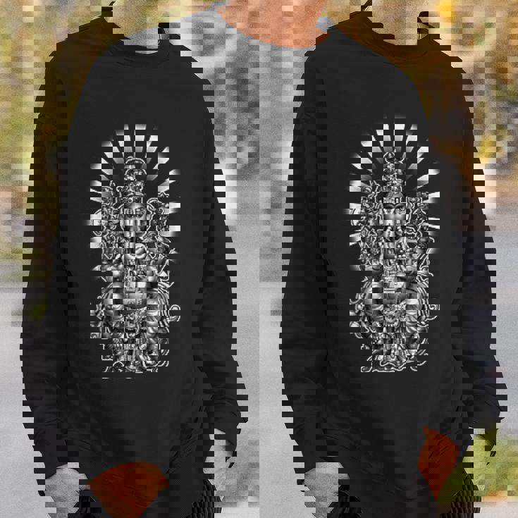 小さなガネーシュヨガ スウェットシャツ 彼への贈り物