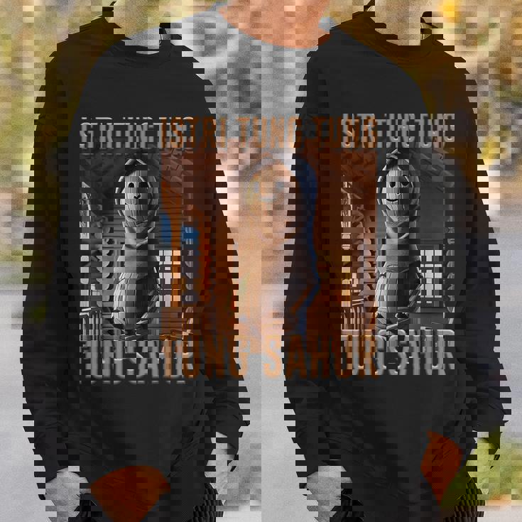 少年 インターネット ミーム 陽気な Ai モンスター イストリ・トゥング トゥン サフール スウェットシャツ 彼への贈り物