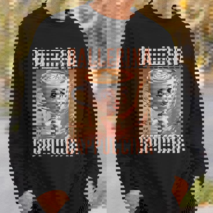 少年 インターネット ミーム 陽気な Ai モンスター バレリーナ カプチーナ スウェットシャツ 彼への贈り物