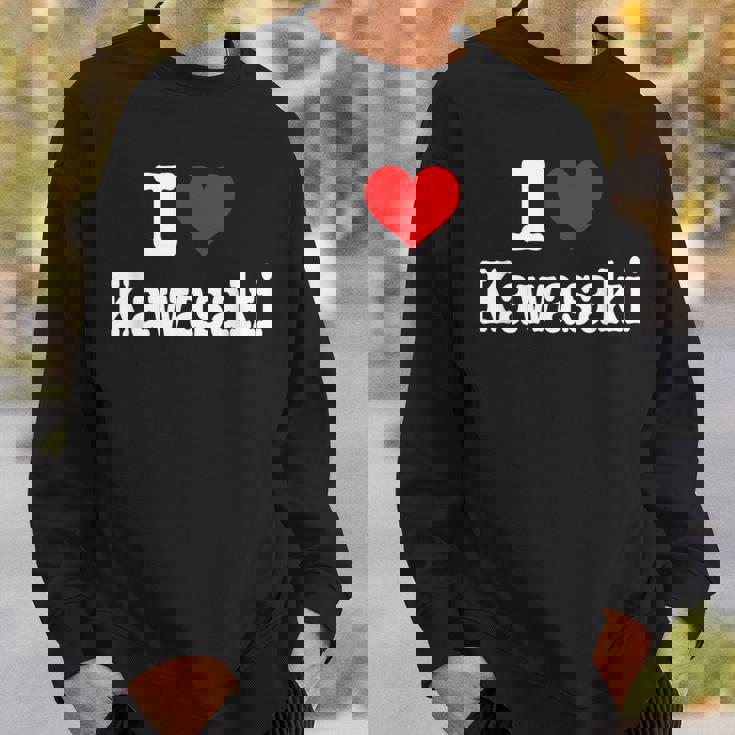 川崎市 I Heart Kawasaki I Love Kawasaki スウェットシャツ 彼への贈り物